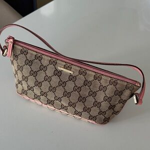 Gucci canvas boat bag